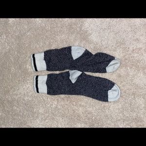 Black and White Boot Socks